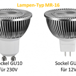 MR 16 Typen