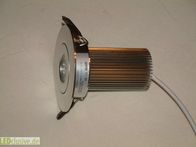 LED-Profi-Einbaustrahler vario 550lm/ 9W (ww)