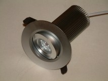 LED-Profi-Einbaustrahler vario 550lm/ 9W (ww)