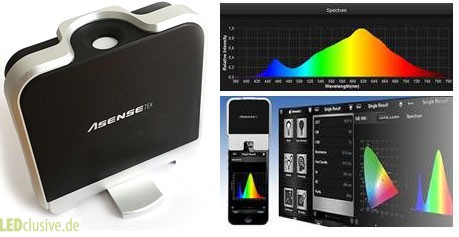 Spektrometer für iPhone und Android