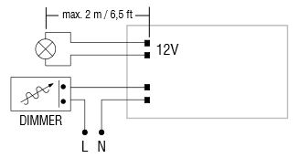 Dimmbares LED Netzteil für Anschluss an Triac Dimmer