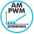 AM/PWM dimming