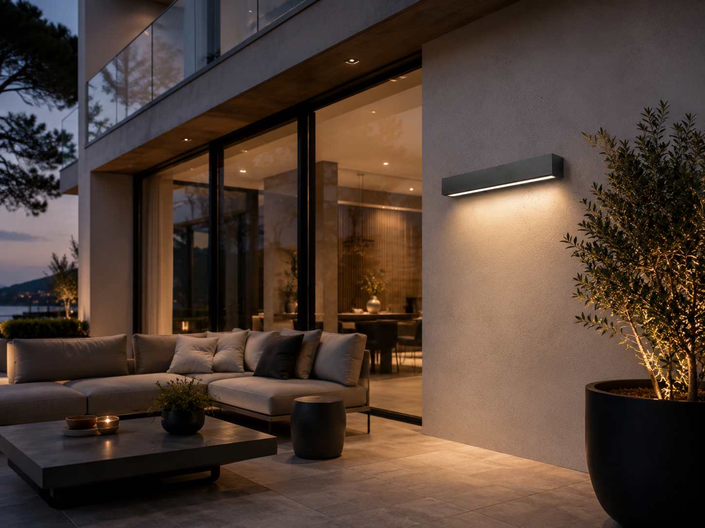 LED Outdoor wall light Wash42