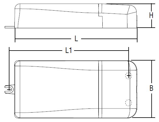 DC Mini Jolly TCI 125400 / 151400 Abmessungen DC Mini Jolly TCI 125400 / 151400 Abmessungen