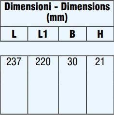 TCI 123680 abmessung TCI 123680 abmessung