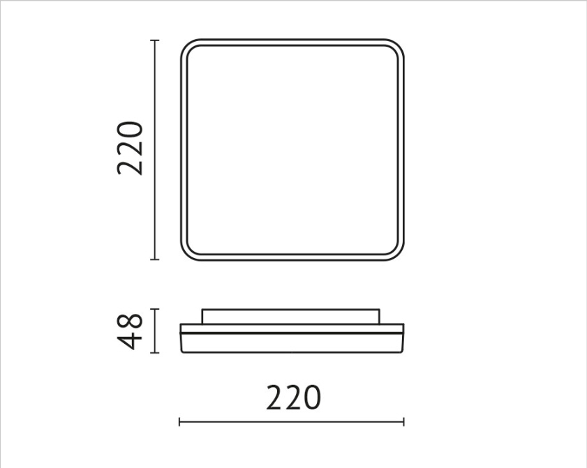 BLE Abmessungen BLE Abmessungen