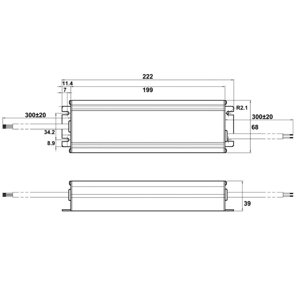 Waterproof LED power supply up to 151W 12V/24V Waterproof LED power supply up to 151W 12V/24V