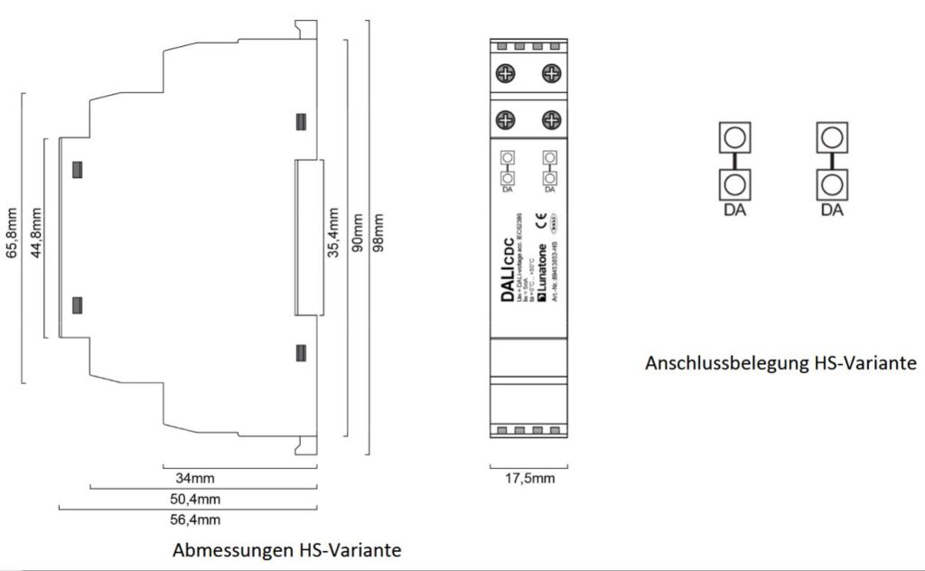 DALI CDC Control module