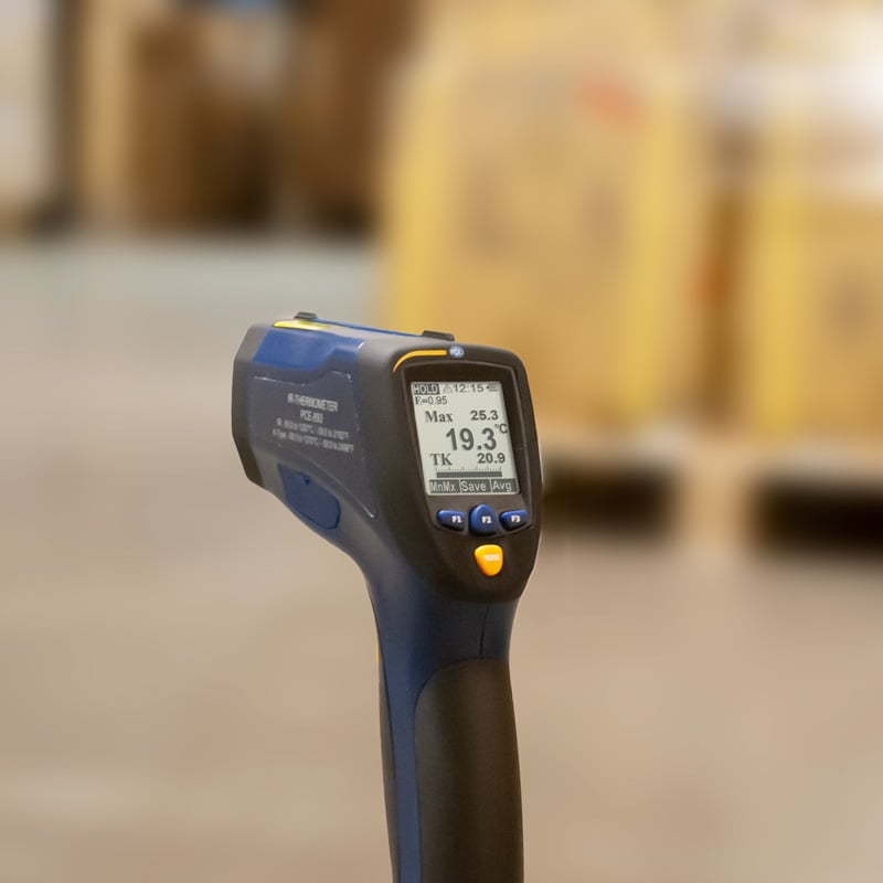 PCE-893 Pyrometer - Laser temperature meter