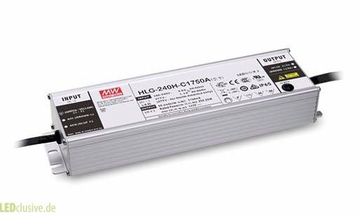 HLG-240H-C-1 HLG-240H-C Constant Current Power Supply from Mean Well