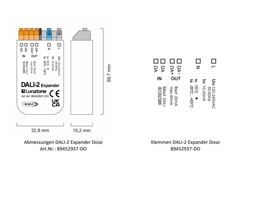 Abmessungen 89452937-DO Abmessungen 89452937-DO