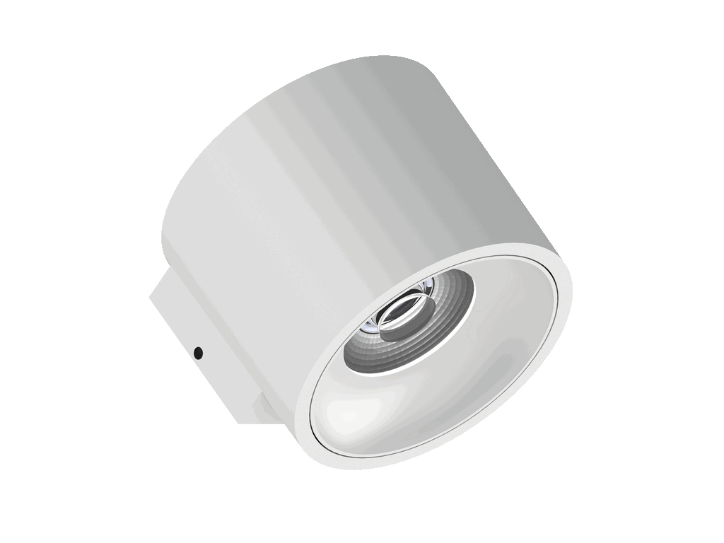 Picture - Fido WL 105L white white.jpg Wandleuchte weiß Fido WL 105