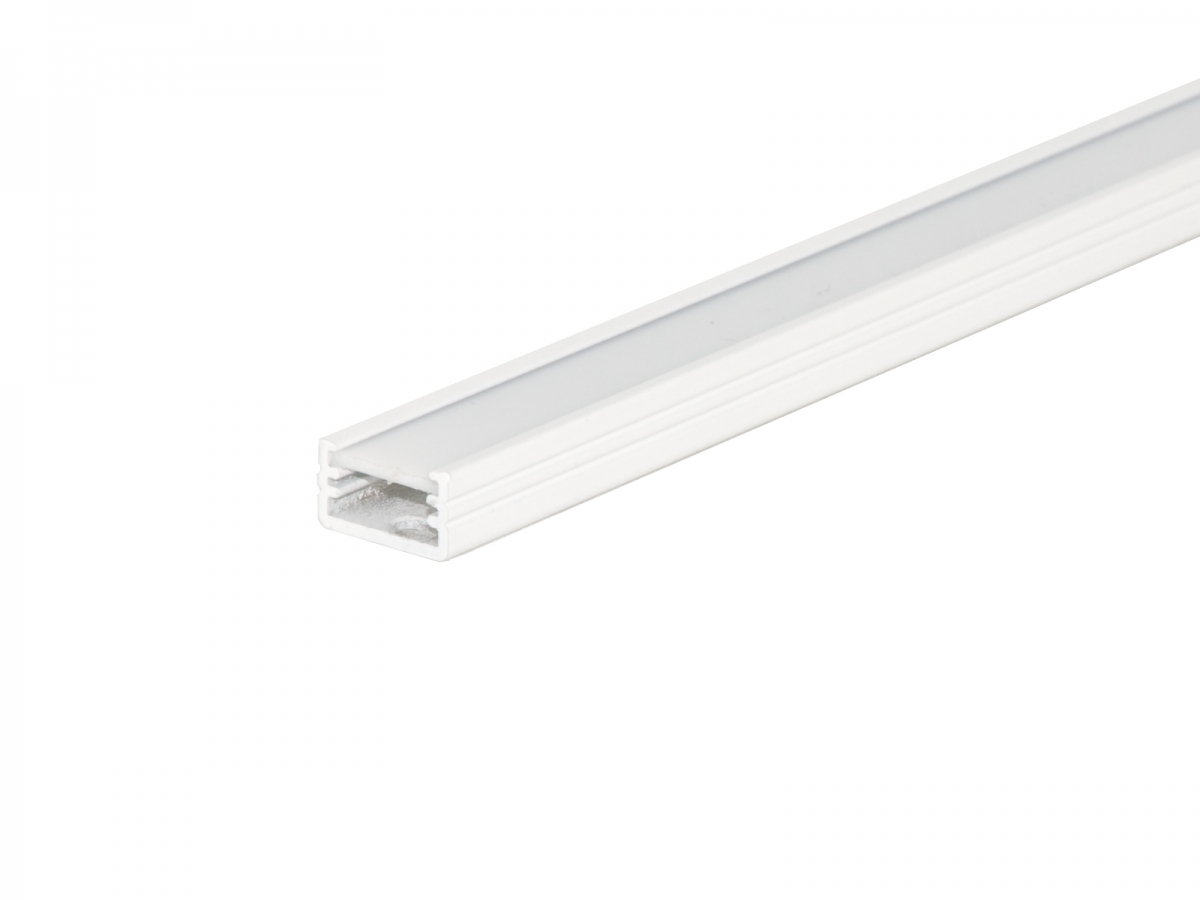 LED Alu U-Profil AL-PU2 7mm mit Abdeckung LED Alu U-Profile AL-PU2 7mm with Cover