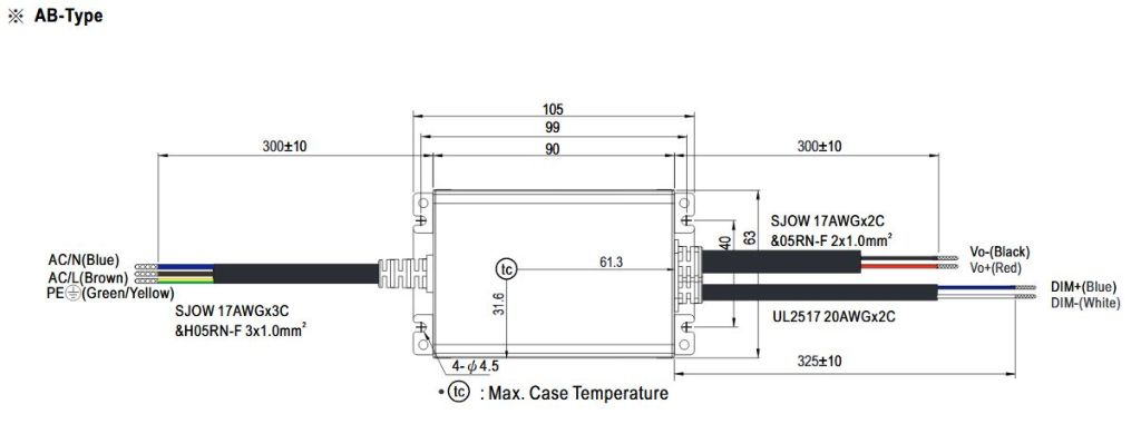 Meanwell XLG-25 power supply Meanwell XLG-50 power supply
