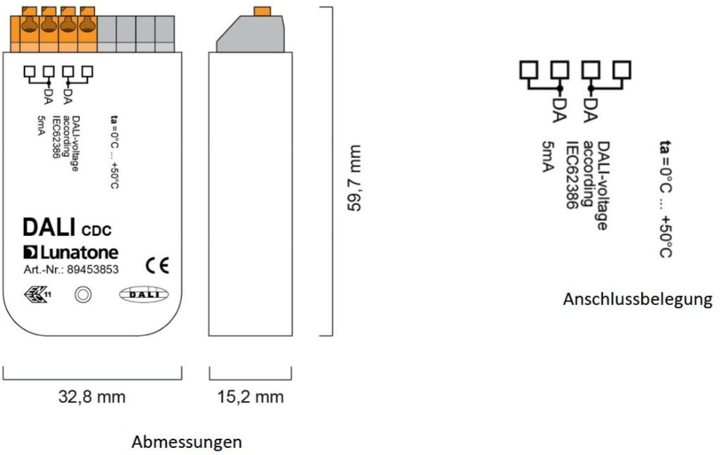 DALI CDC Control module