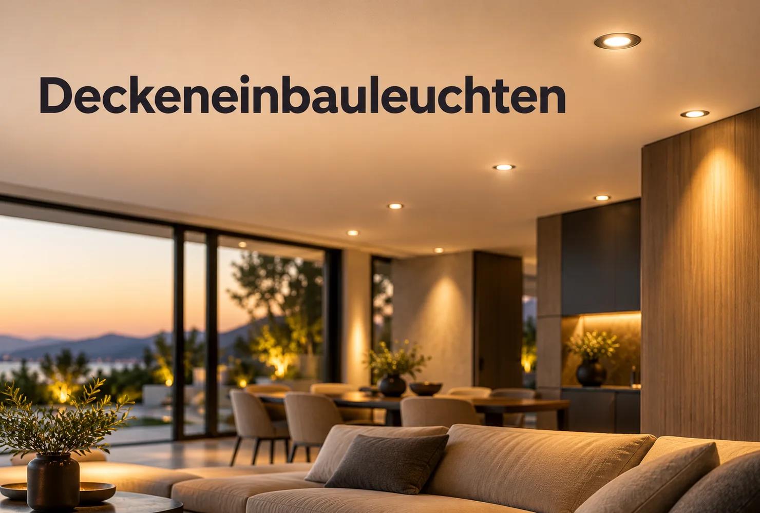Deckeneinbauleuchten