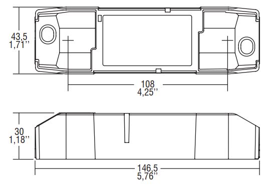 TCI Professionale Casambi abmessungen TCI Professionale Casambi abmessungen