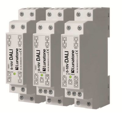 86468353-1 Converter from 0-10V to DALI for DIN rail