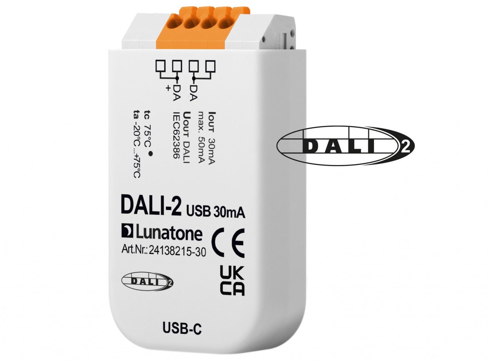 USB Schnittstelle DALI u. DALI-2 DALI USB module DALI or DALI-2