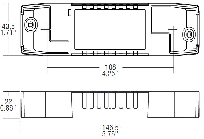 ProFlat40_Abmessung_1 TCI 127574 abmessungen