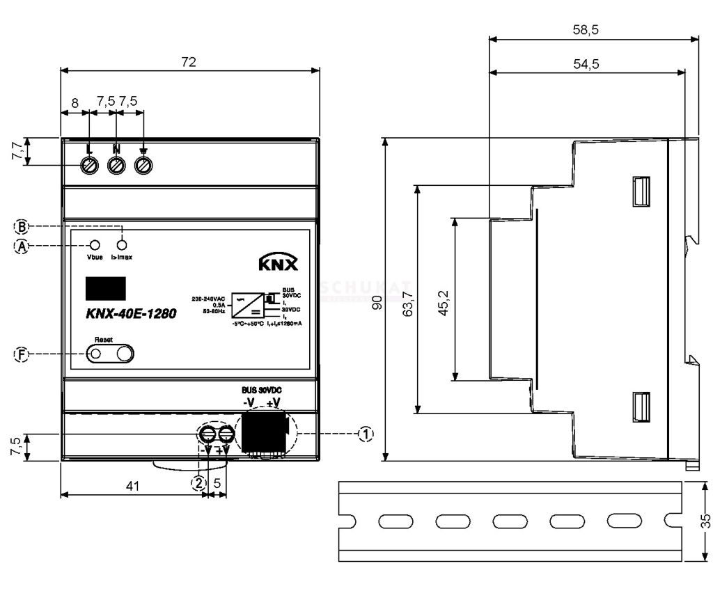 Abmessungen Abmessungen