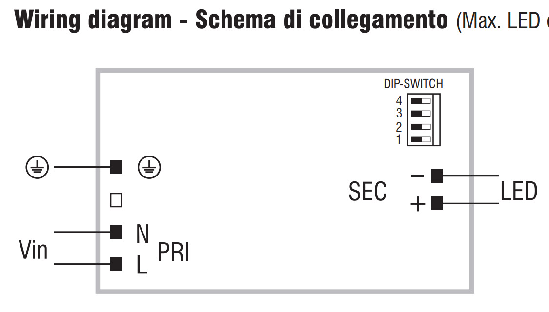 127482 127486 anschlussschema professionale 34 TCI Schaltplan