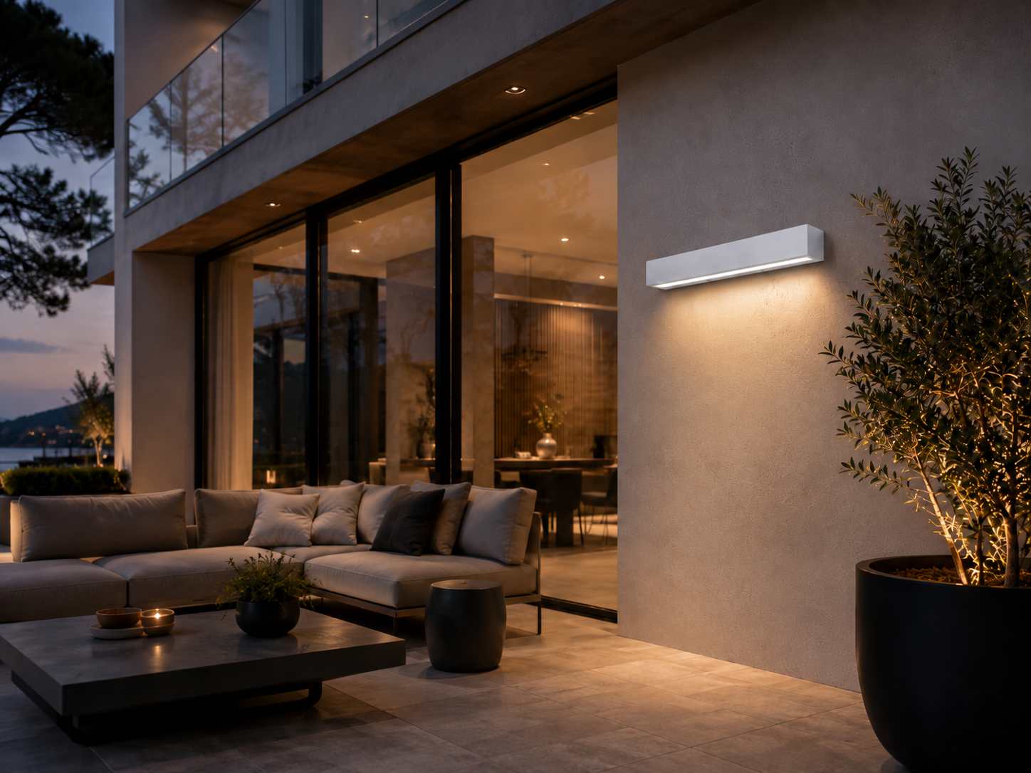 LED-Wandaussenleuchte-WASH42-Weiss-Terrasse.jpg LED Outdoor wall light Wash42
