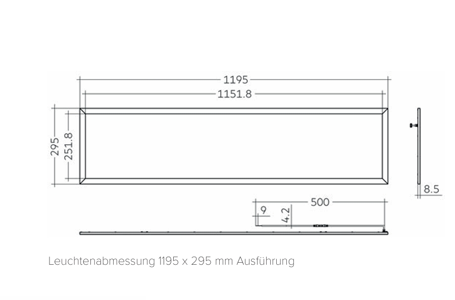 K-AERA FLAT 3000K 4000K LED Recessed Luminaire 3,800 lm Kiteo