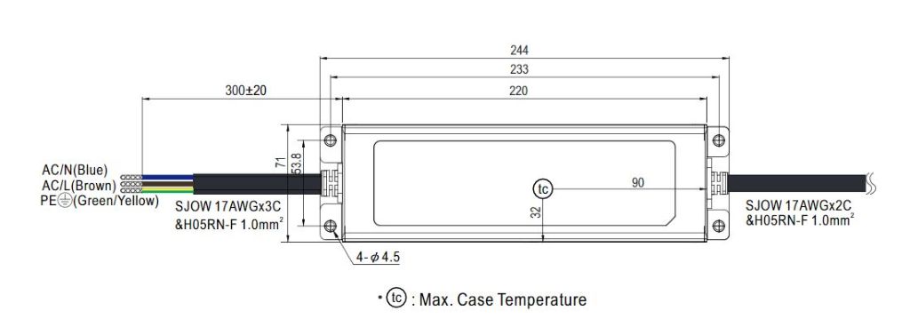 Meanwell ELG-240 Power Supply