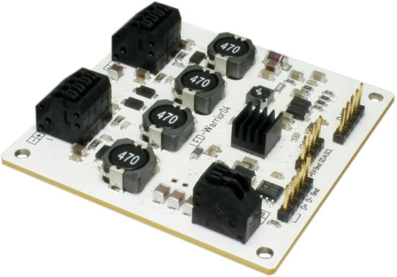 LED Driver LW04-Mod IEC 62386 DMX I2C programmable LED Driver LW04-Mod IEC 62386 DMX I2C programmable