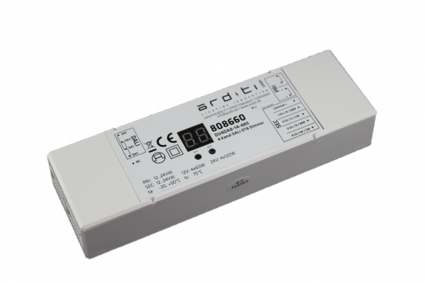 4-Kanal DALI LED Dimmer | DU4DA 4-channel DALI Dimmer | DU4DA