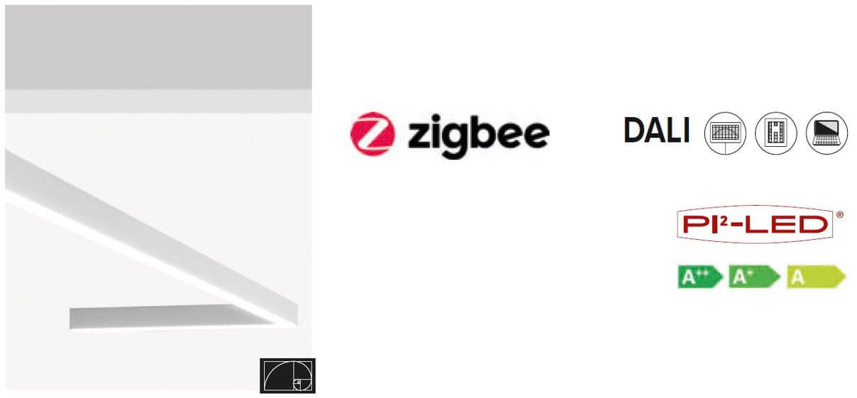K-HORIZON Leuchte Features (ZigBee, DALI, PI-LED) K-HORIZON Leuchte Features (ZigBee, DALI, PI-LED)