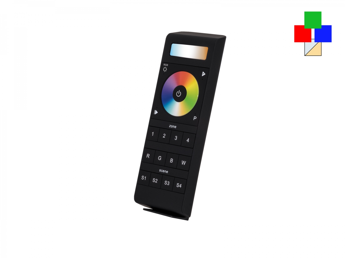 RGB dual LED remote control TRELIGHT Vega PLAY with 4 zones