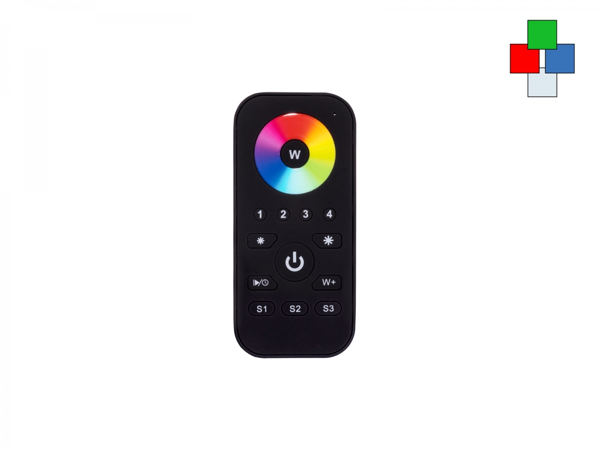ZigBee RGB(W) 4-Zonen Fernbedienung Zigbee Fernbedienung