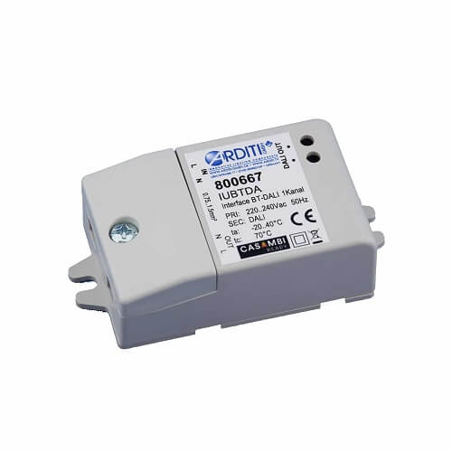 Casambi Dimmer Bluetooth DALI light control Class II