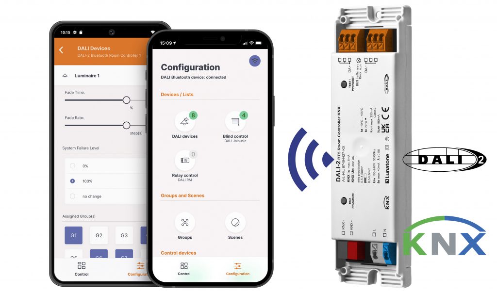 DALI-2 BT5 Room Controller KNX  DALI-2 BT5 Room Controller KNX