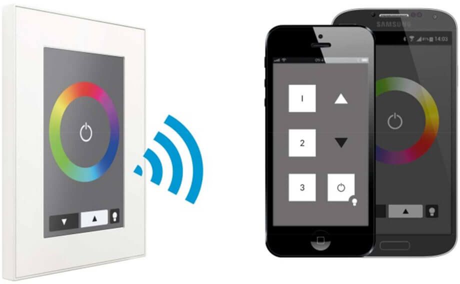 DALI touch panel Bluetooth 4.0