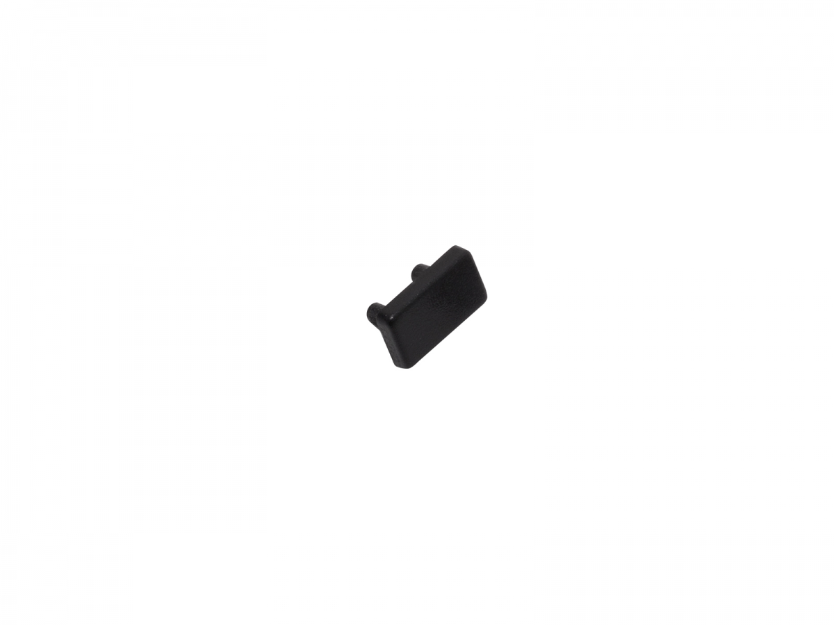Endkappe LED Alu U-Profil AL-PU2 7mm Kunststoff End cap LED aluminum U-profile AL-PU2 7mm plastic