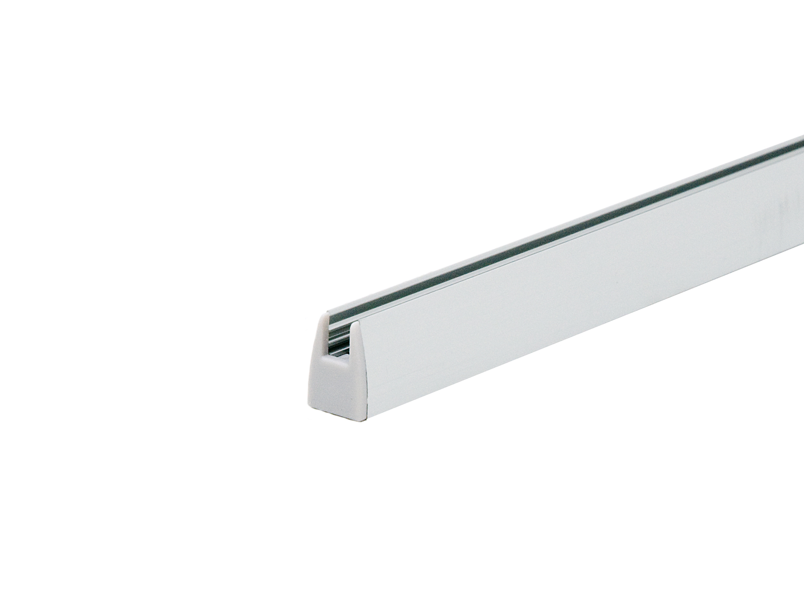 End cap LED aluminum glass edge profile AL-PU3 plastic End cap LED aluminum glass edge profile AL-PU3 plastic