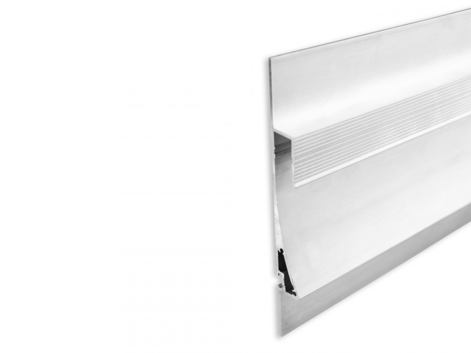 LED aluminum drywall profile AL-PU48 white 2m LED aluminum drywall profile AL-PU48 white 2m