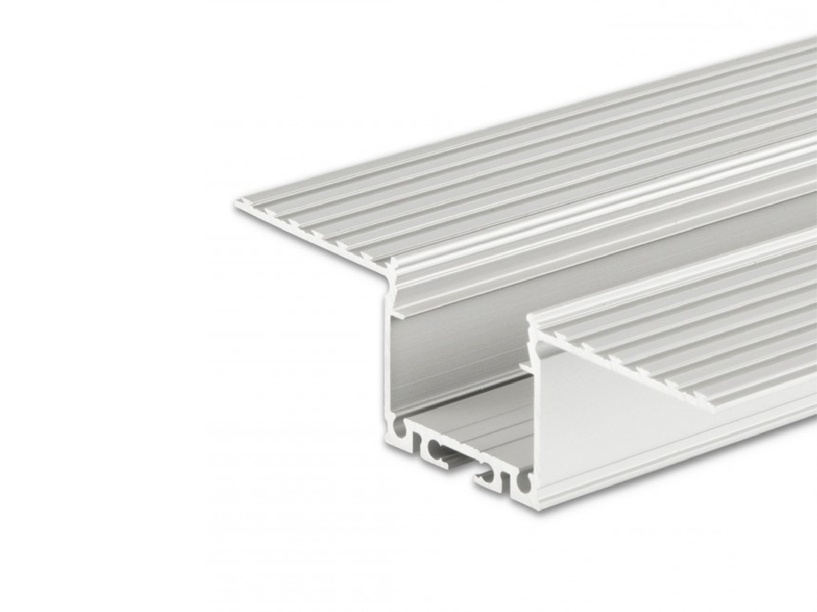 LED aluminum drywall profile AL-PU49 silver 2m 