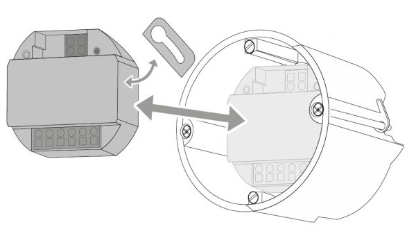 Einbaudose für DENBT230-300
