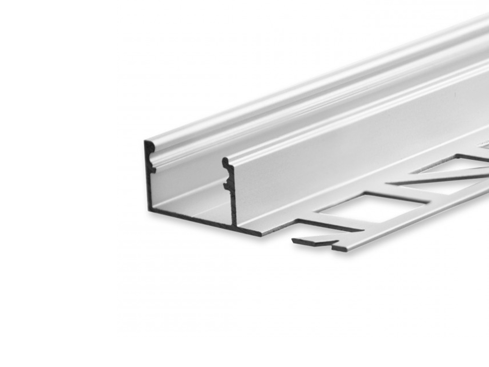 LED aluminum end tile profile AL-PU23 silver LED aluminum end tile profile AL-PU23 silver