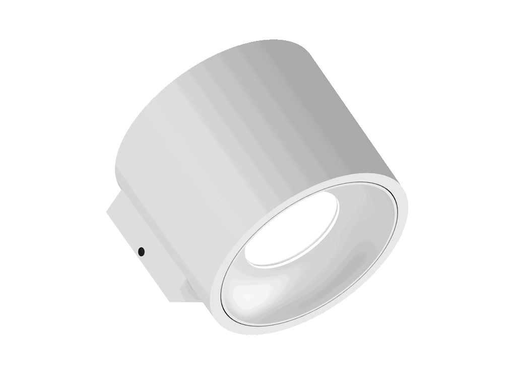 Picture - Fido WL 105D white white.jpg Illuxtron Fido Wall Light 105 HV-FD 800lm