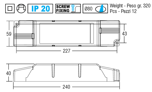 Sirio 100 TCI Schaltung
