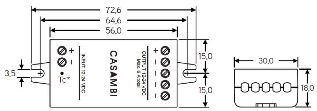 Seperate Kanalsteuerung CBU-PWM4 Seperate Kanalsteuerung CBU-PWM4