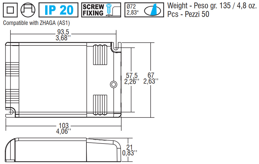 125424 151424 Gehäuse