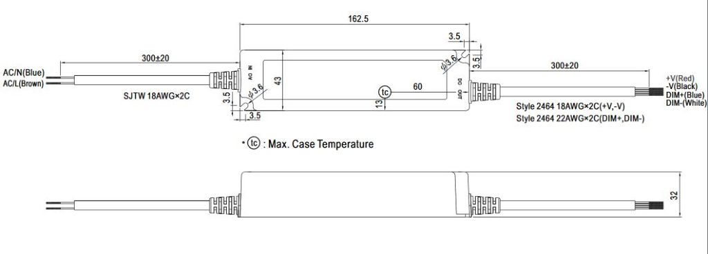 LPF 60 Abmessungen LPF 60 Abmessungen