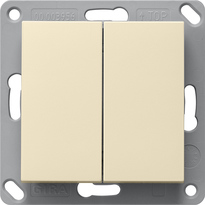 casambi-gira-246103-bluetooth-wandsender-system55-2-fach-cremeweiß-glänzend casambi-gira-246103-bluetooth-wandsender-system55-2-fach-cremeweiß-glänzend