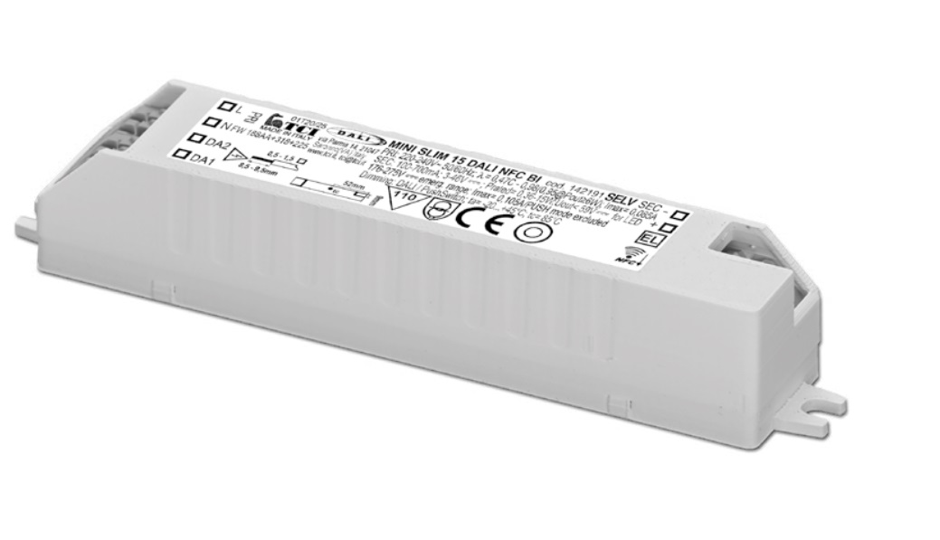142191 MINI SLIM 15 DALI NFC BI